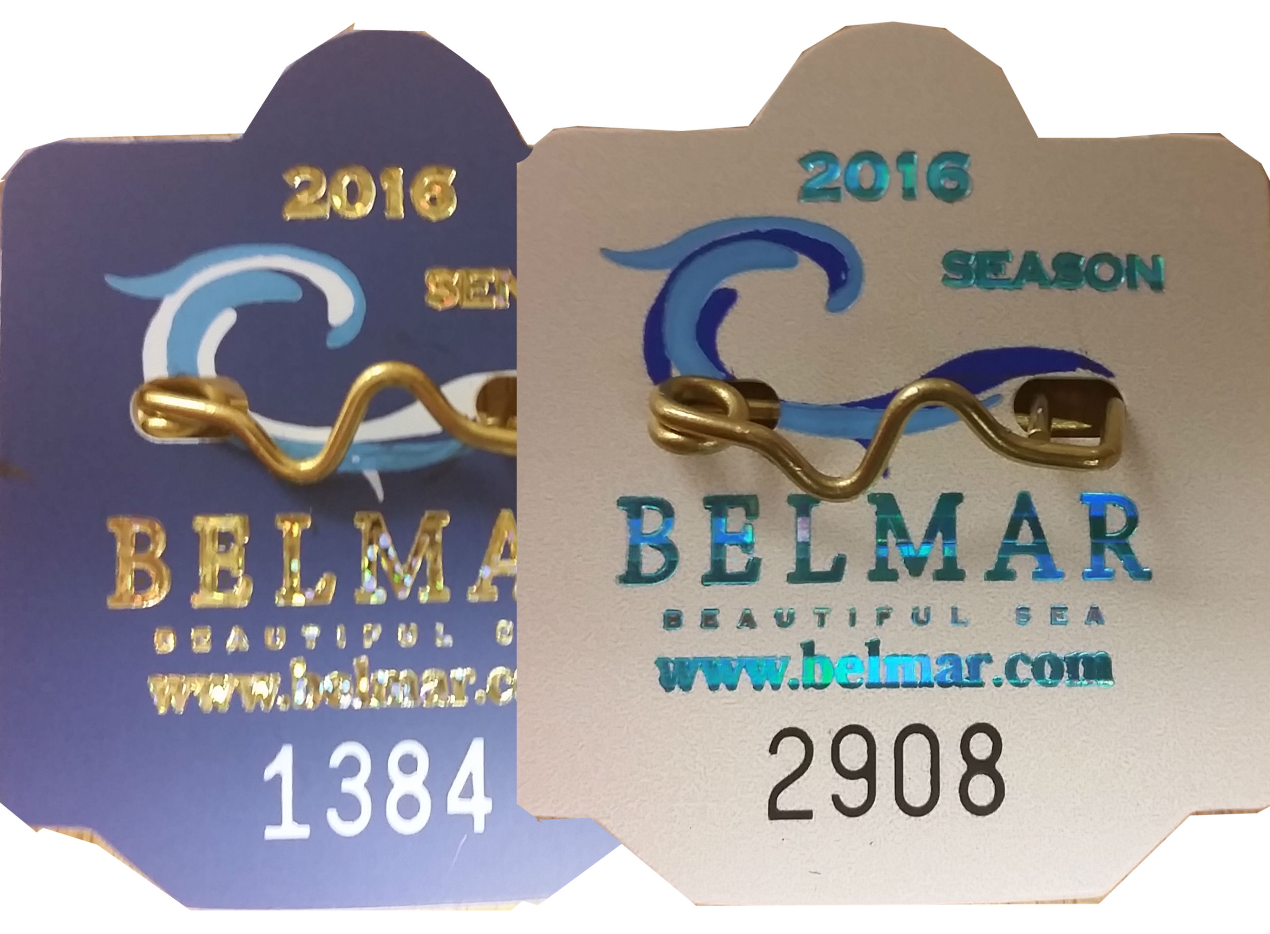 2016 Beach Badges